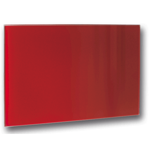 Vykurovací panel Fenix 60x110 cm sklo červená 5437729