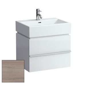 Kúpeľňová skrinka pod umývadlo Laufen Case 59,5x45,5x45,5 cm v provedení vápený dub H4011810755191