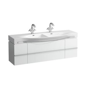 Kúpeľňová skrinka pod umývadlo Laufen Case 149,3x46,2x37,5 cm vápenatý dub H4013540755191