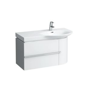 Kúpeľňová skrinka pod umývadlo Laufen Case 84x45x37,5 cm biela lesk H4015020754751