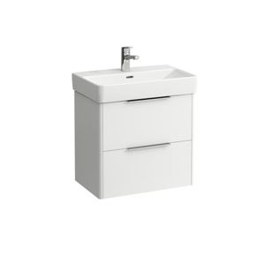 Kúpeľňová skrinka pod umývadlo Laufen Base 57x53x36 cm biela mat H4022121102601