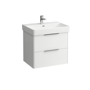 Kúpeľňová skrinka pod umývadlo Laufen Base 61,5x53x44 cm biela mat H4022921102601