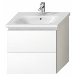 Kúpeľňová skrinka pod umývadlo Jika Mio-N 61x44,5x59 cm biela H40J7154015001