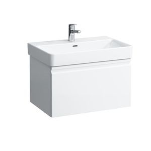 Kúpeľňová skrinka pod umývadlo Laufen Laufen PRO S 66,5x39,2x45 cm grafit H4834520964801