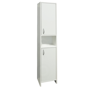 Kúpeľňová skrinka vysoká Multi Praxis 33,5x180,5x25,5 cm biela INCA35LP