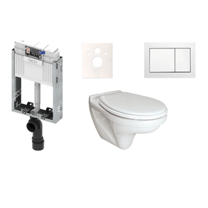 Cenovo zvýhodnený závesný WC set TECE na zamurovanie + WC S-Line S-line Pre KMPLVIDIMAT
