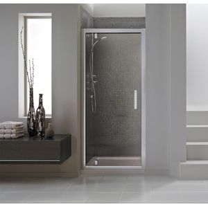 Sprchové dvere Ideal Standard Synergy jednokrídlové 80 cm, sklo číre, chróm profil L6361EO