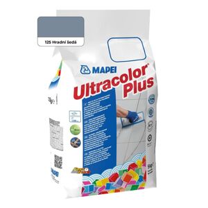 Škárovacia hmota Mapei Ultracolor Plus Hradná šedá 5 kg CG2WA MAPU125