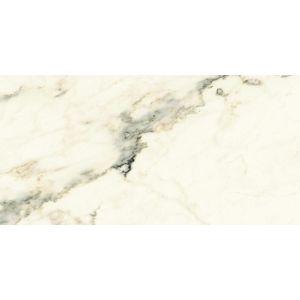 Dlažba Graniti Fiandre Marmi Maximum Imperial White 37,5x75 cm, leštená, rektifikovaná MML18673