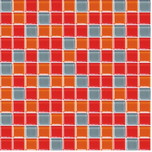 Sklenená mozaika Premium Mosaic vícebarevná 30x30 cm lesk MOS25MIX3