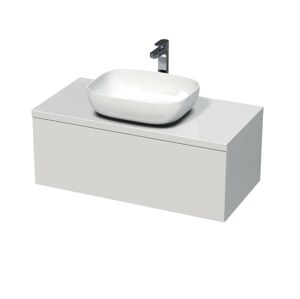 Kúpeľňová skrinka pod umývadlo Naturel Ratio 100x36x50 cm biela mat ND1001Z36PU.9016M
