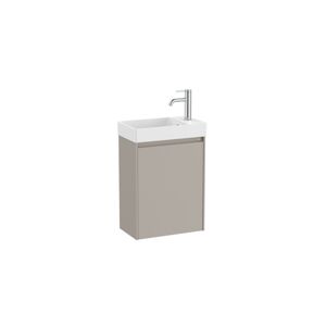 Kúpeľňová skrinka s umývadlom Roca Ona 45x64,5x26 cm piesková mat ONA451DPM