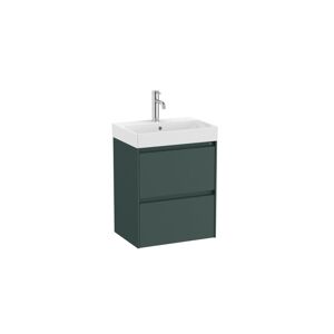Kúpeľňová skrinka s umývadlom Roca ONA 50x64,5x36 cm zelená mat ONA50ZK2ZZM