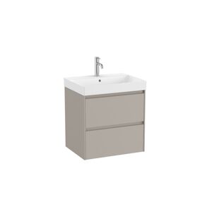 Kúpeľňová skrinka s umývadlom Roca Ona 60x64,5x46 cm piesková mat ONA602ZPM