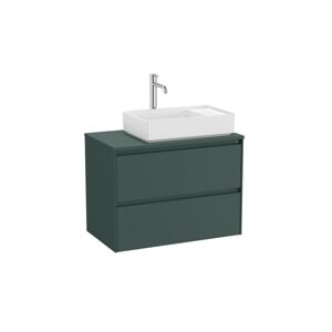 Kúpeľňová skrinka pod umývadlo Roca ONA 79,4x58,3x45,7 cm zelená mat ONADESK802ZZMP