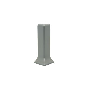 Roh k soklu Progress Profile vonkajší hliník elox strieborná, výška 60 mm, REZCTAA602