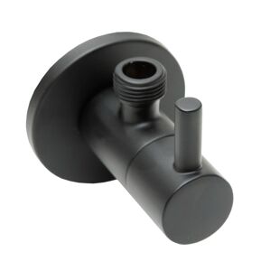 Rohový ventil 1/2x3/8 čierny Optima RVPBL
