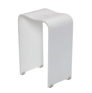 Stolička sprchová SAT volně stojící plast biela SATSTOLPLASTB