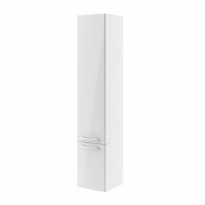 Kúpeľňová skrinka vysoká Ravak Ring 30x30 cm biela X000000771
