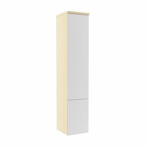 Kúpeľňová skrinka vysoká Ravak Rosa 35x31 cm breza/biela X000000928
