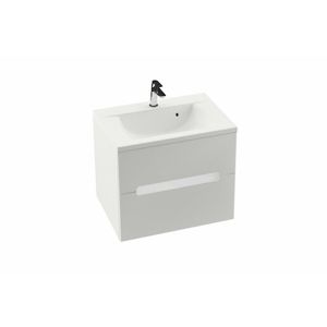Kúpeľňová skrinka pod umývadlo Ravak Classic 60x49 cm biela X000000902