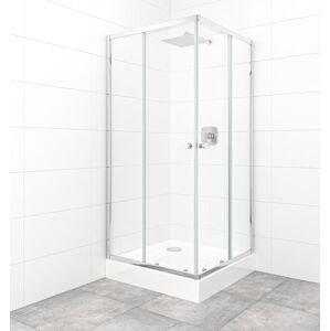 Set sprchovacieho kúta a vaničky, štvorec 90x90 cm Multi Basic SIKOBKMUQ90CRT