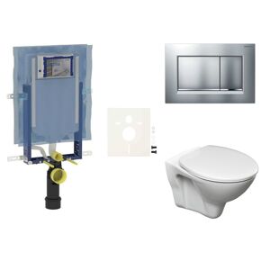 Cenovo zvýhodnený závesný WC set Geberit na zamurovanie + WC S-Line Pro SIKOGEZSLS30