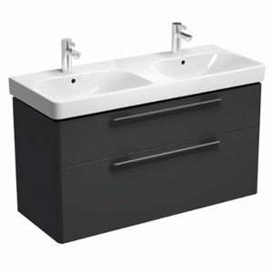 Kúpeľňová skrinka s umývadlom Kolo Kolo 120x71 cm antracit mat SIKONKOT2120AM