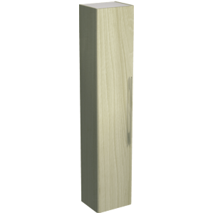 Vysoká skrinka Kolo KOLO 36 cm, jaseň bielený, univerzálne otváranie SIKONKOTVSJB