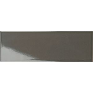 Obklad Tonalite Silk grafite 10x30 cm lesk SIL434
