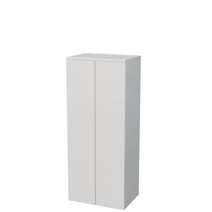Kúpeľňová skrinka vysoká Naturel Ratio 50x122x35 cm biela mat SS502DPU9016M
