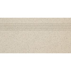 Schodovka Rako Taurus Granit tmavo béžová 30x60 cm mat TCPSE061.1