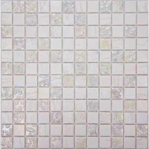 Sklenená mozaika Trendy blanco 30x30 cm mat / lesk TRENDYBL
