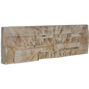 Obklad Vaspo kameň lámavý béžovo-hnedý 10,7x36 cm reliéfna V53004