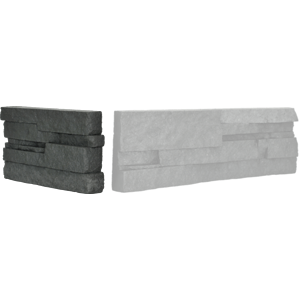 Krajovka Vaspo Kámen lámaný tmavo sivá 10,7x19 cm V530061