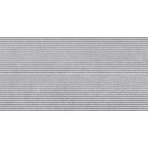 Dekor RAKO Form Plus tmavo šedá 20x40 cm mat WARMB697.1