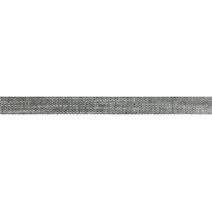 Listela Rako Next tmavo sivá 5x60 cm mat WLAVP502.1