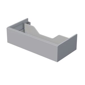 Kúpeľňová skrinka pod dosku s 1 zásuvkou Naturel Ratio 100x26x50 cm v šedej farbe mat ZB1001Z26PU.A5866