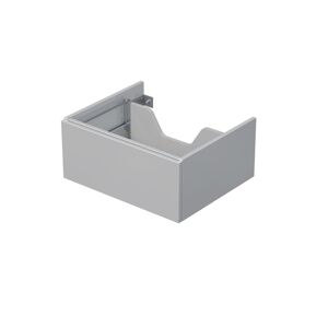 Kúpeľňová skrinka pod dosku s 1 zásuvkou Naturel Ratio 60x26x50 cm v šedej farbe lesk ZB601Z26PU.A2736