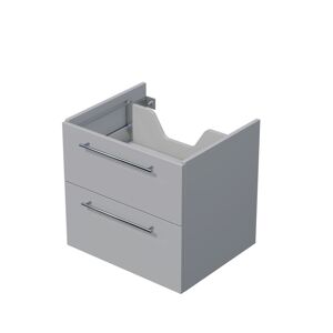 Kúpeľňová skrinka pod dosku se 2 zásuvkami Naturel Ratio 60x56x50 cm v šedej farbe mat ZB602Z56.A5866