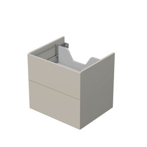 Kúpeľňová skrinka pod dosku se 2 zásuvkami Naturel Ratio 60x56x50 cm kašmír mat ZB602Z56PU.A3746