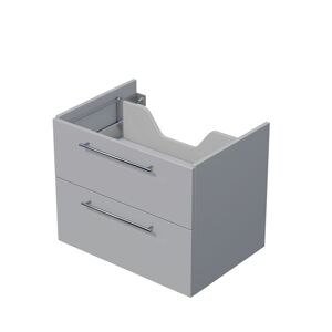 Kúpeľňová skrinka pod dosku se 2 zásuvkami Naturel Ratio 70x56x50 cm v šedej farbe mat ZB702Z56.A5866