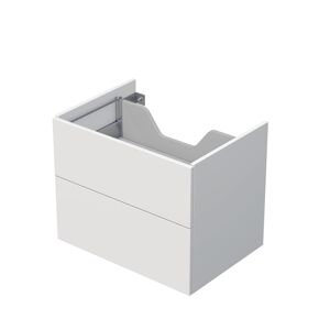 Kúpeľňová skrinka pod dosku se 2 zásuvkami Naturel Ratio 70x56x50 cm biela mat ZB702Z56PU.A3416