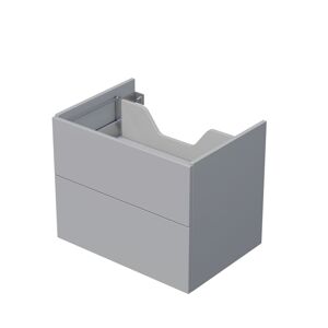 Kúpeľňová skrinka pod dosku se 2 zásuvkami Naturel Ratio 70x56x50 cm v šedej farbe mat ZB702Z56PU.A5866