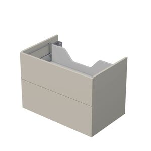 Kúpeľňová skrinka pod dosku se 2 zásuvkami Naturel Ratio 80x56x50 cm kašmír mat ZB802Z56PU.A3746