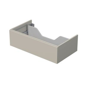 Kúpeľňová skrinka pod dosku s 1 zásuvkou Naturel Ratio 90x26x50 cm kašmír mat ZB901Z26PU.A3746