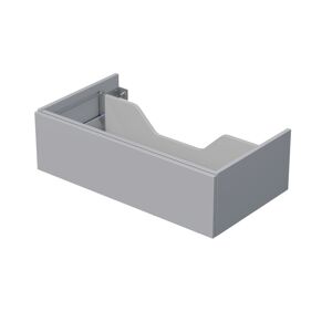 Kúpeľňová skrinka pod dosku s 1 zásuvkou Naturel Ratio 90x26x50 cm v šedej farbe mat ZB901Z26PU.A5866