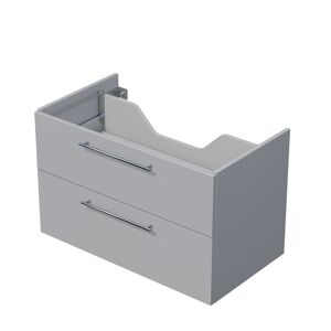 Kúpeľňová skrinka pod dosku se 2 zásuvkami Naturel Ratio 90x56x50 cm v šedej farbe mat ZB902Z56.A5866