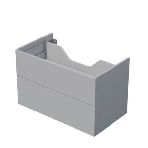 Kúpeľňová skrinka pod dosku se 2 zásuvkami Naturel Ratio 90x56x50 cm v šedej farbe mat ZB902Z56PU.A5866