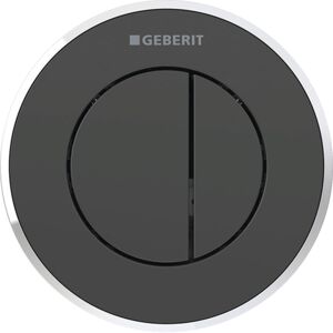 Ovládacie tlačidlo Geberit Sigma plast čierne 116.056.KM.1